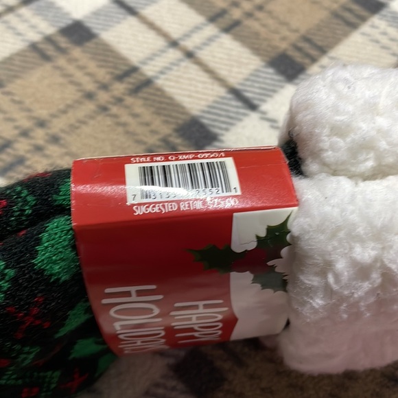 Winter Sherpa lined warm non skid cozy - Picture 5 of 5